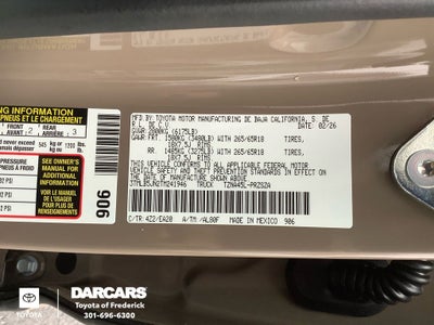 2026 Toyota Tacoma TRD Sport