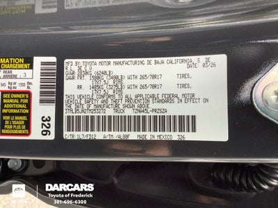 2026 Toyota Tacoma TRD Off-Road