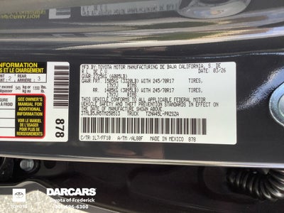 2026 Toyota Tacoma SR5