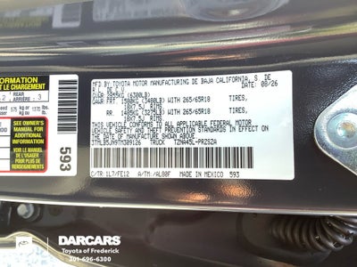 2026 Toyota Tacoma TRD Sport
