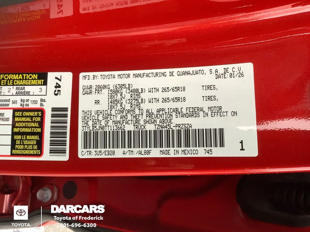 2026 Toyota Tacoma Limited