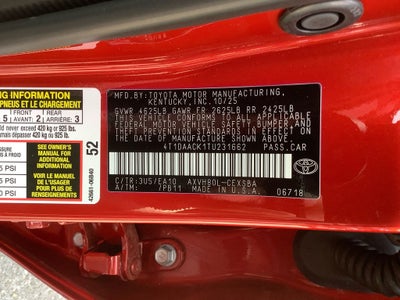 2026 Toyota Camry SE