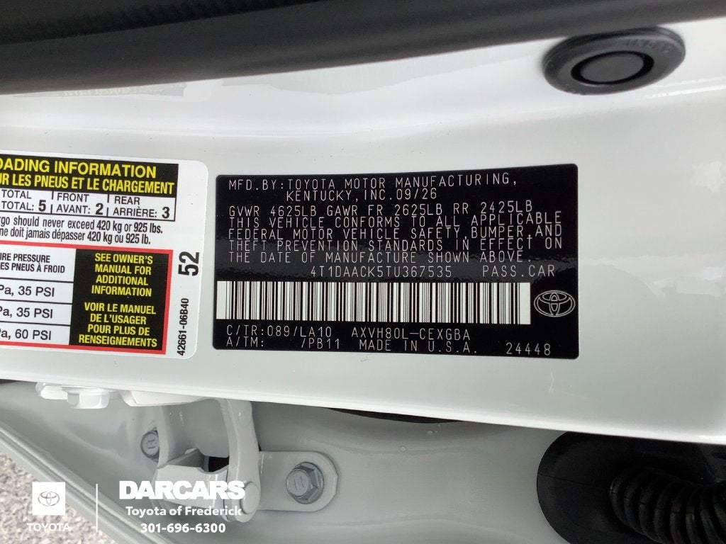2026 Toyota Camry XLE