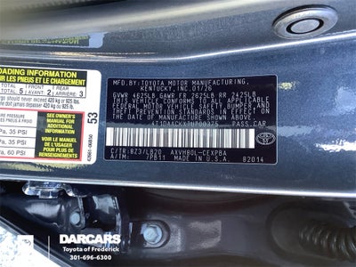 2026 Toyota Camry XSE