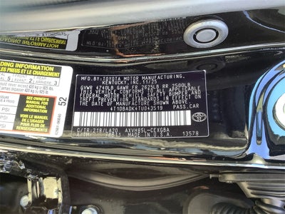 2026 Toyota Camry XLE