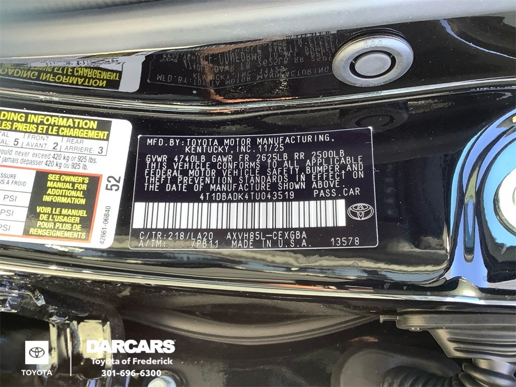 2026 Toyota Camry XLE