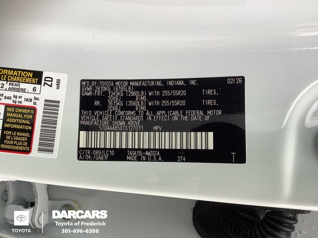 2026 Toyota Grand Highlander Limited