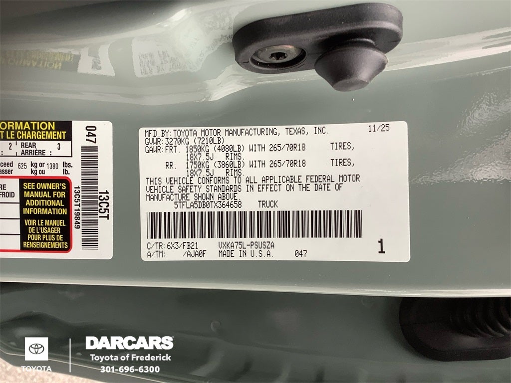 2026 Toyota Tundra SR5