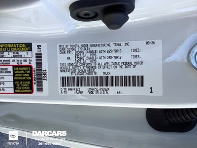 2026 Toyota Tundra SR5