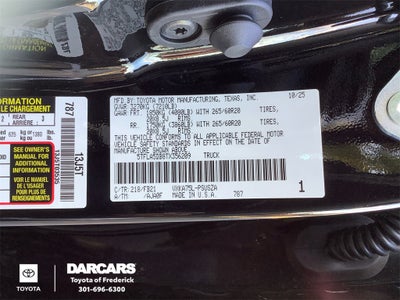 2026 Toyota Tundra SR5