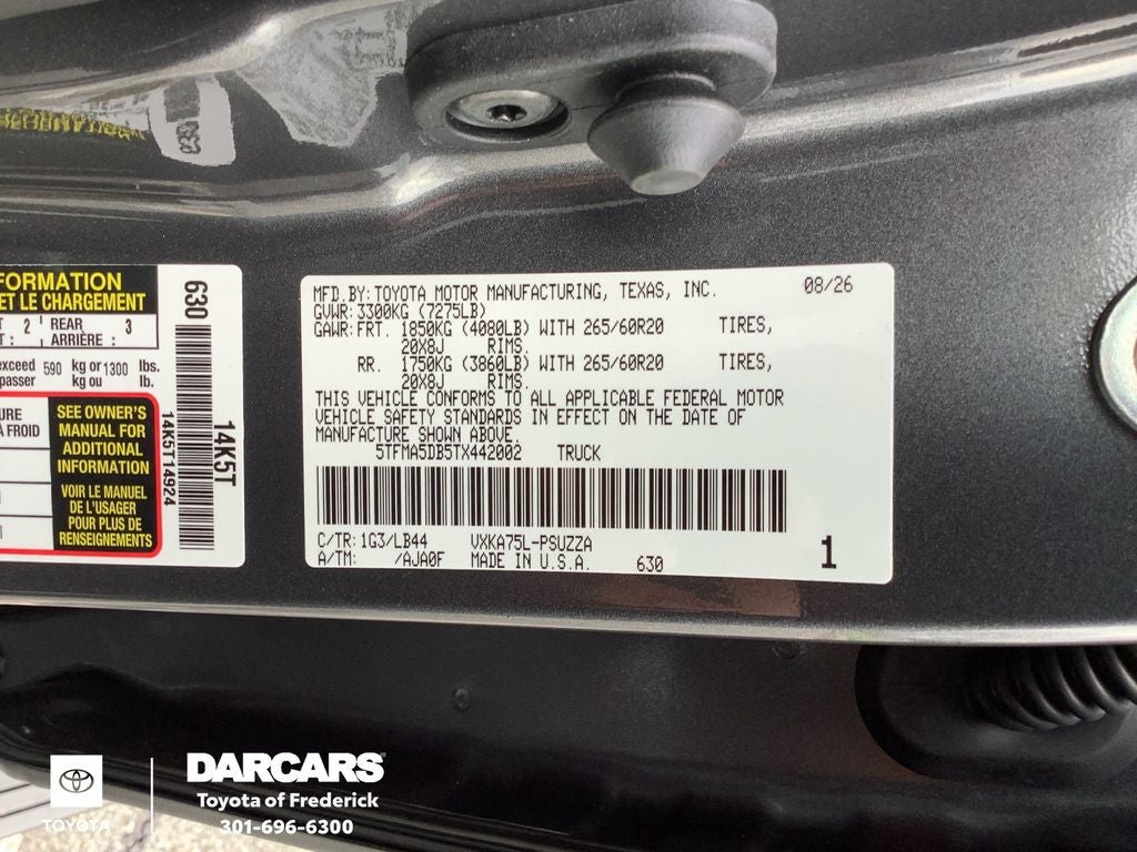 2026 Toyota Tundra 1794