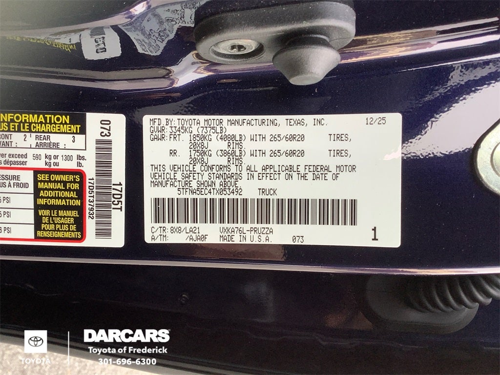 2026 Toyota Tundra Platinum