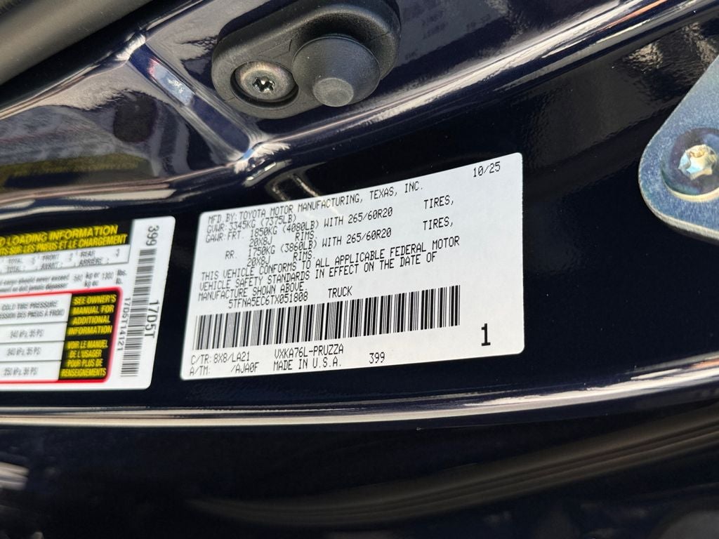 2026 Toyota Tundra Platinum