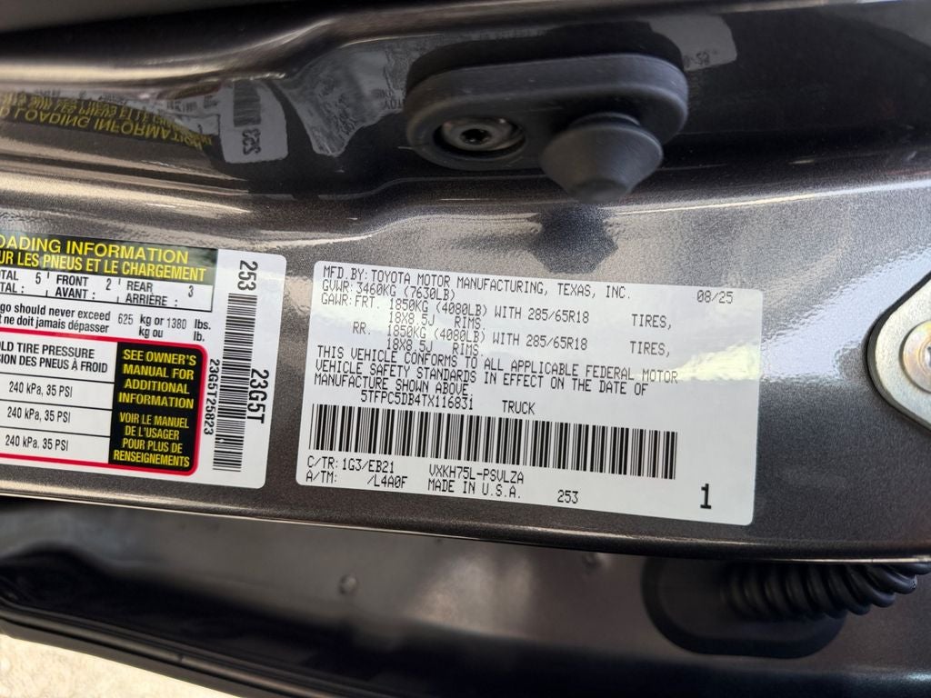 2026 Toyota Tundra Hybrid TRD Pro