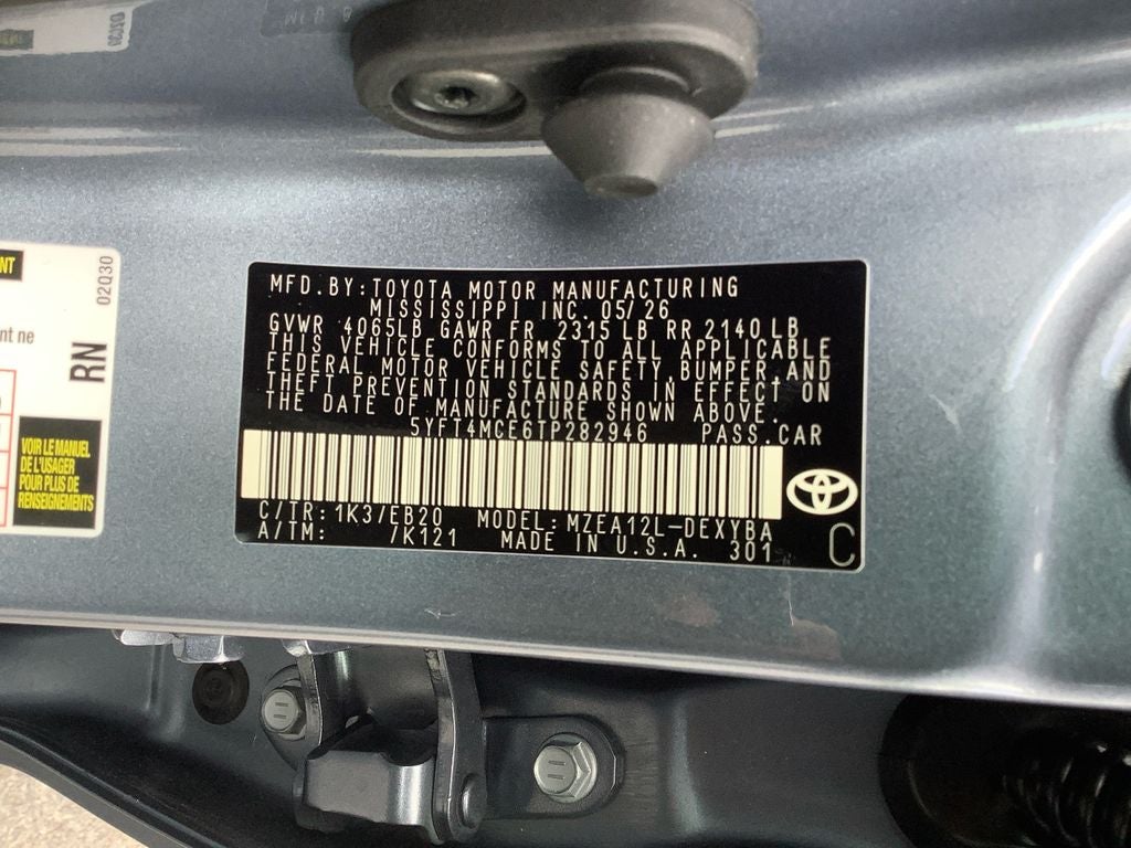 2026 Toyota Corolla XSE