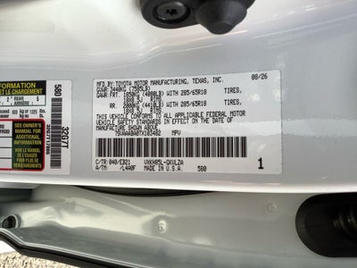 2026 Toyota Sequoia TRD Pro
