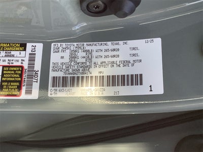 2026 Toyota Sequoia Platinum