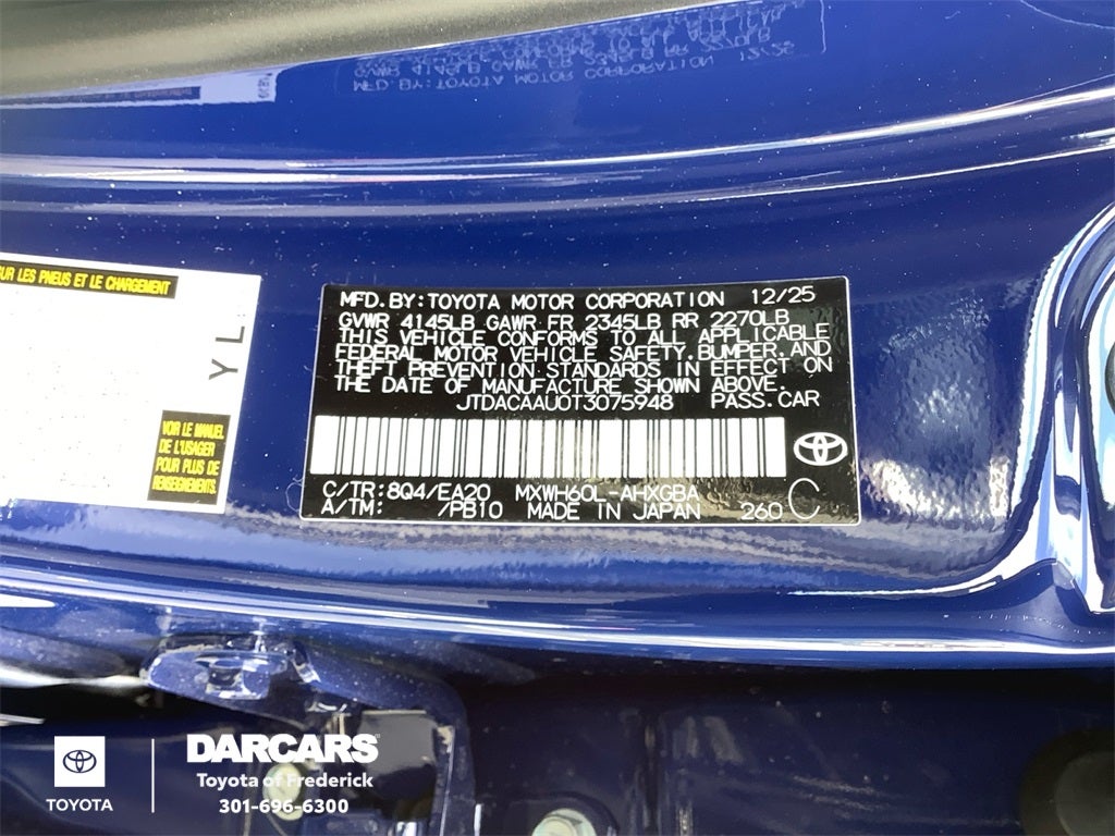 2026 Toyota Prius XLE