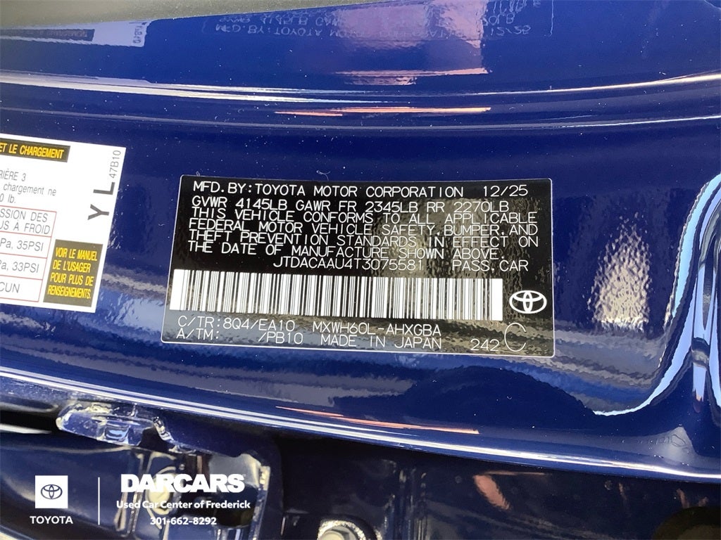 2026 Toyota Prius XLE