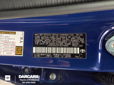 2026 Toyota Prius Plug-In Hybrid SE
