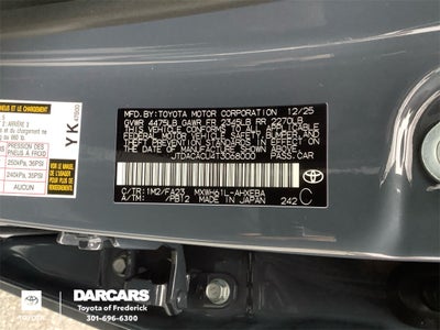 2026 Toyota Prius Plug-In Hybrid SE