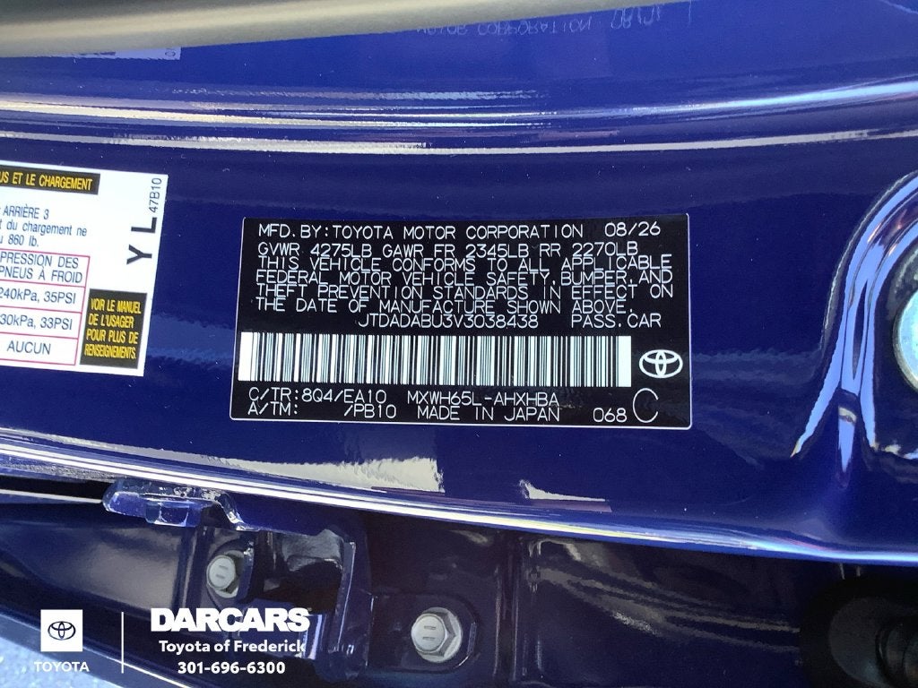 2027 Toyota Prius Limited