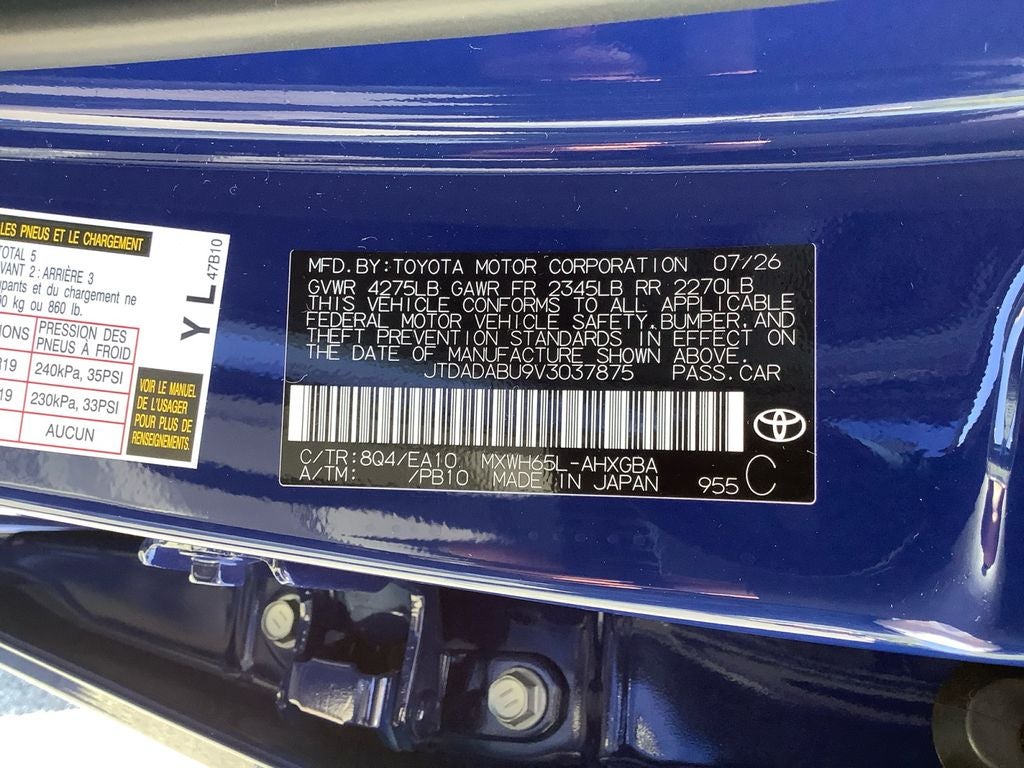 2027 Toyota Prius XLE