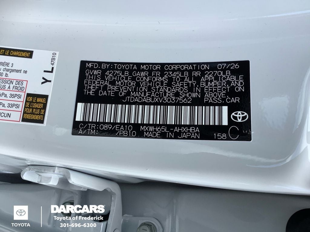 2027 Toyota Prius Limited