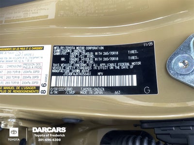 2026 Toyota Land Cruiser Base