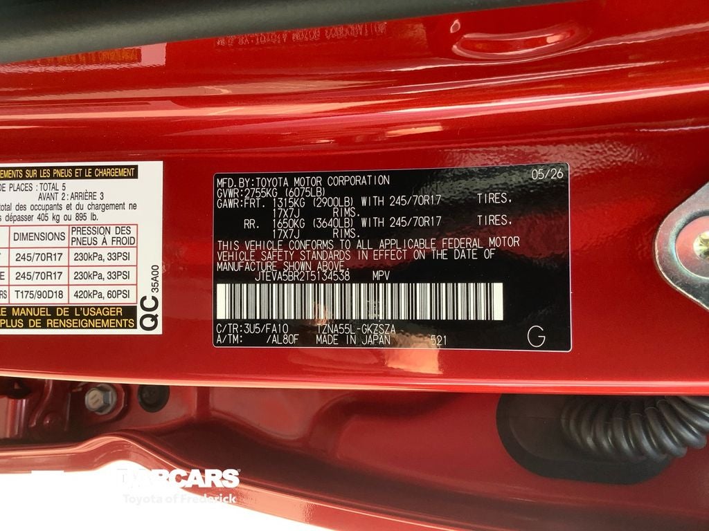 2026 Toyota 4Runner SR5