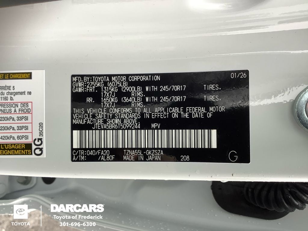 2026 Toyota 4Runner SR5