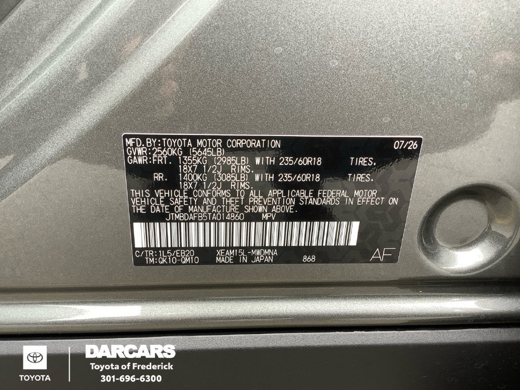 2026 Toyota bZ XLE