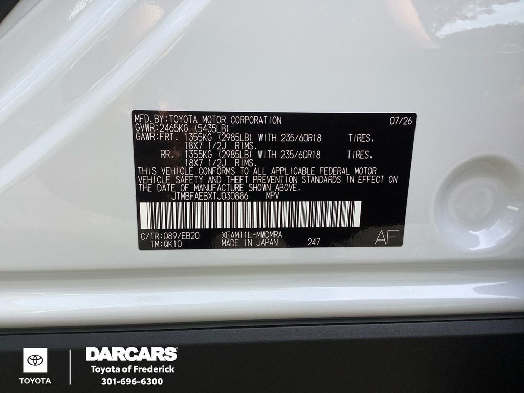 2026 Toyota bZ XLE