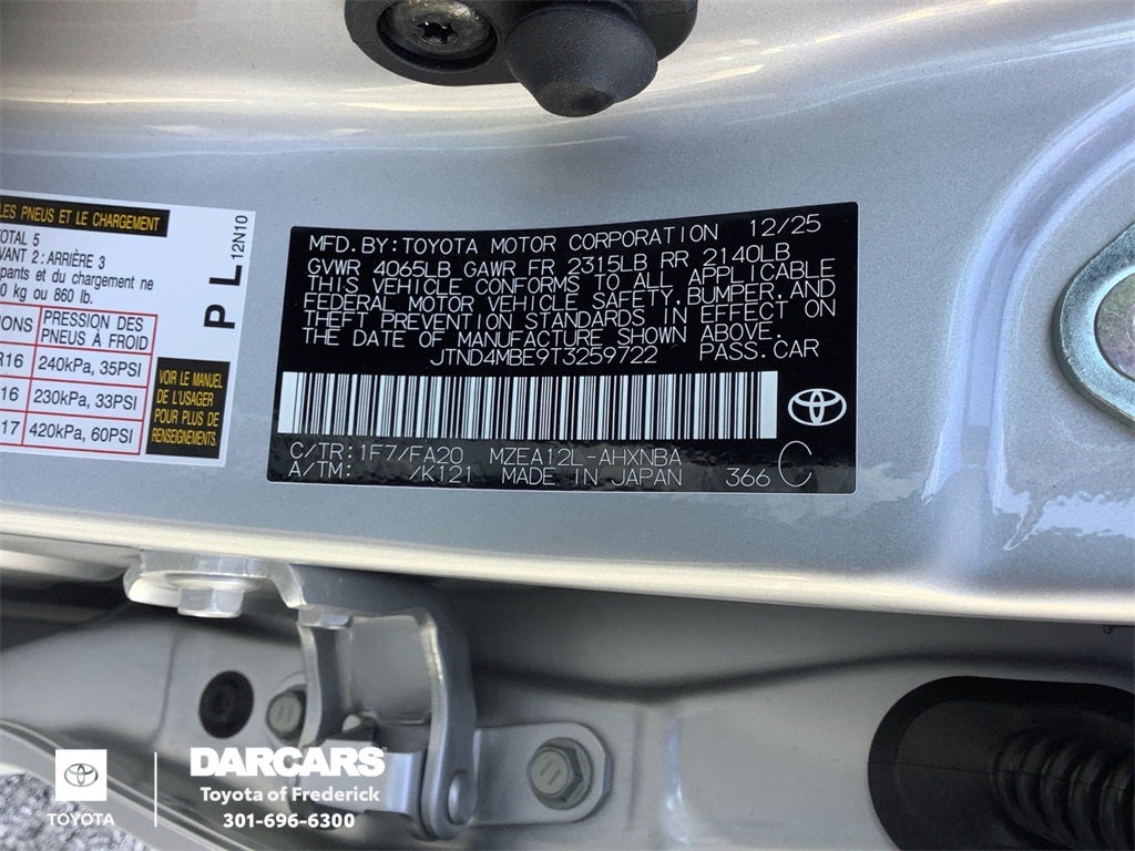 2026 Toyota Corolla Hatchback SE