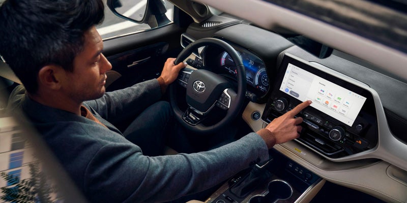 Driving a 2024 Highlander Frederick, MD