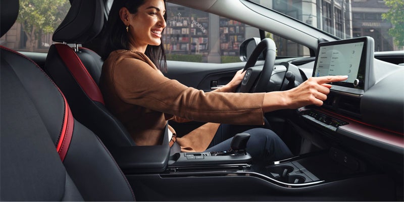Driving in a 2024 Prius Prime Frederick, MD