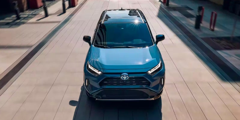 Aerial View of 2024 RAV4 Hybrid Frederick, MD