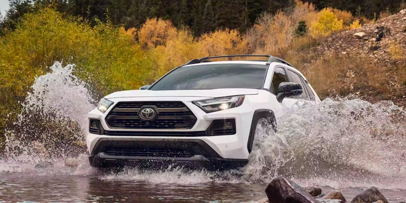 Off-Roading 2024 Toyota RAV4 Frederick, MD Driving Through Water