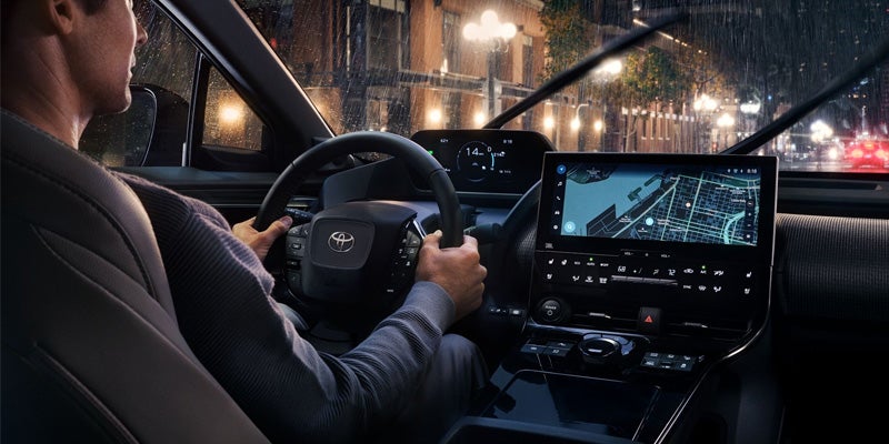 Using Navigation While Driving bZ4X Frederick, MD