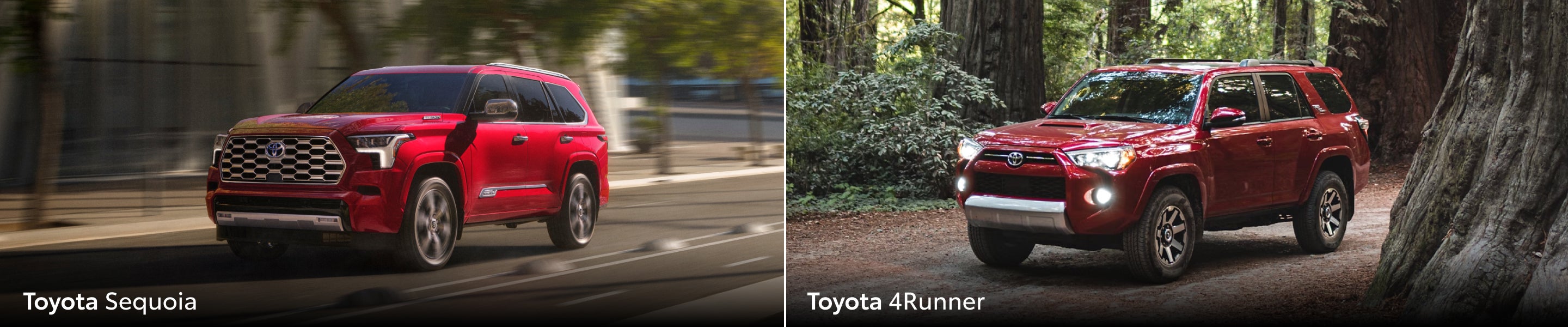 Toyota Sequoia Vs. 4Runner: Compare Toyota Three-Row SUVs