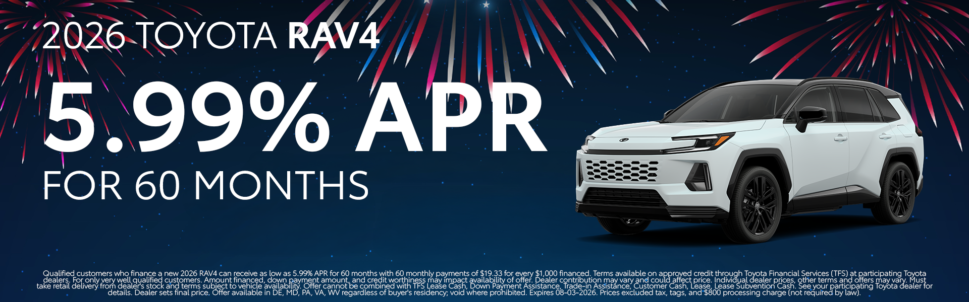 New 2026 RAV4