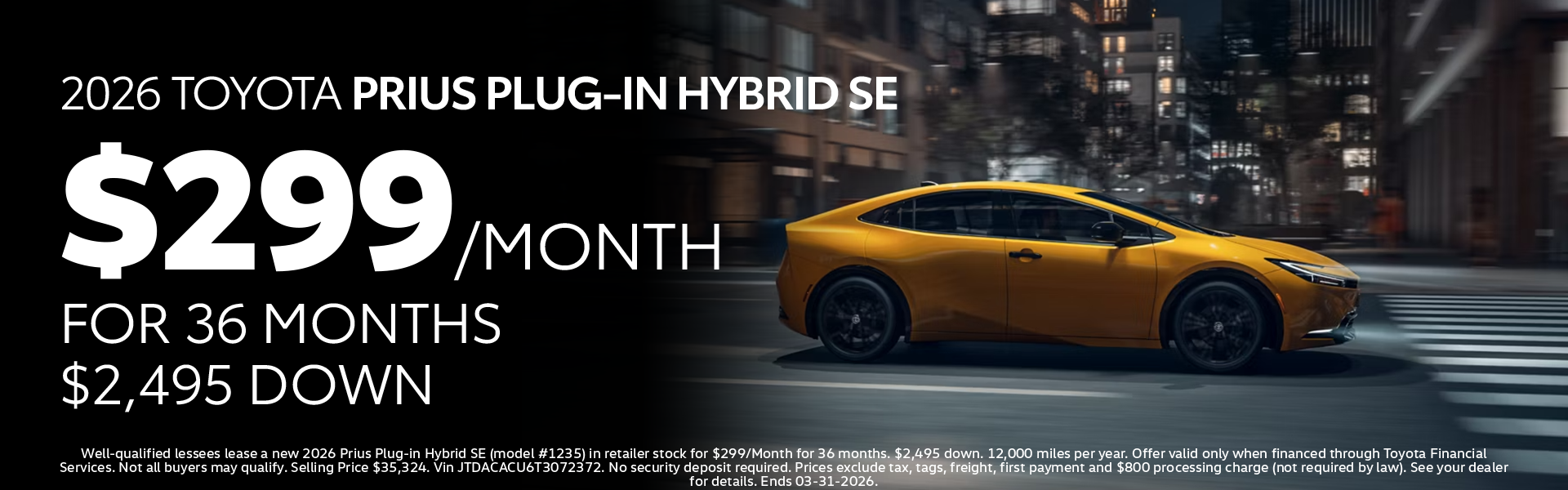 New 2026 Prius Plug-in Hybrid