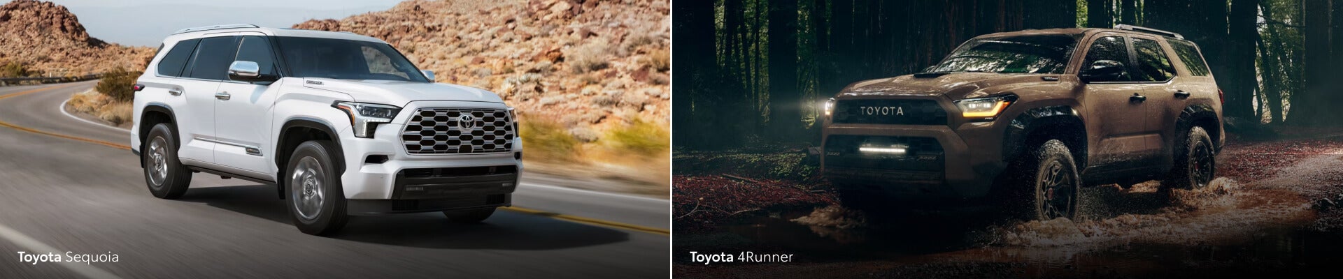 Toyota Sequoia Vs. 4Runner